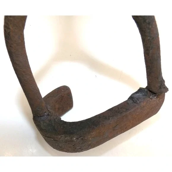 Retired Authentic Western Montana Cattle Branding Iron J - 3' letter/41 iron